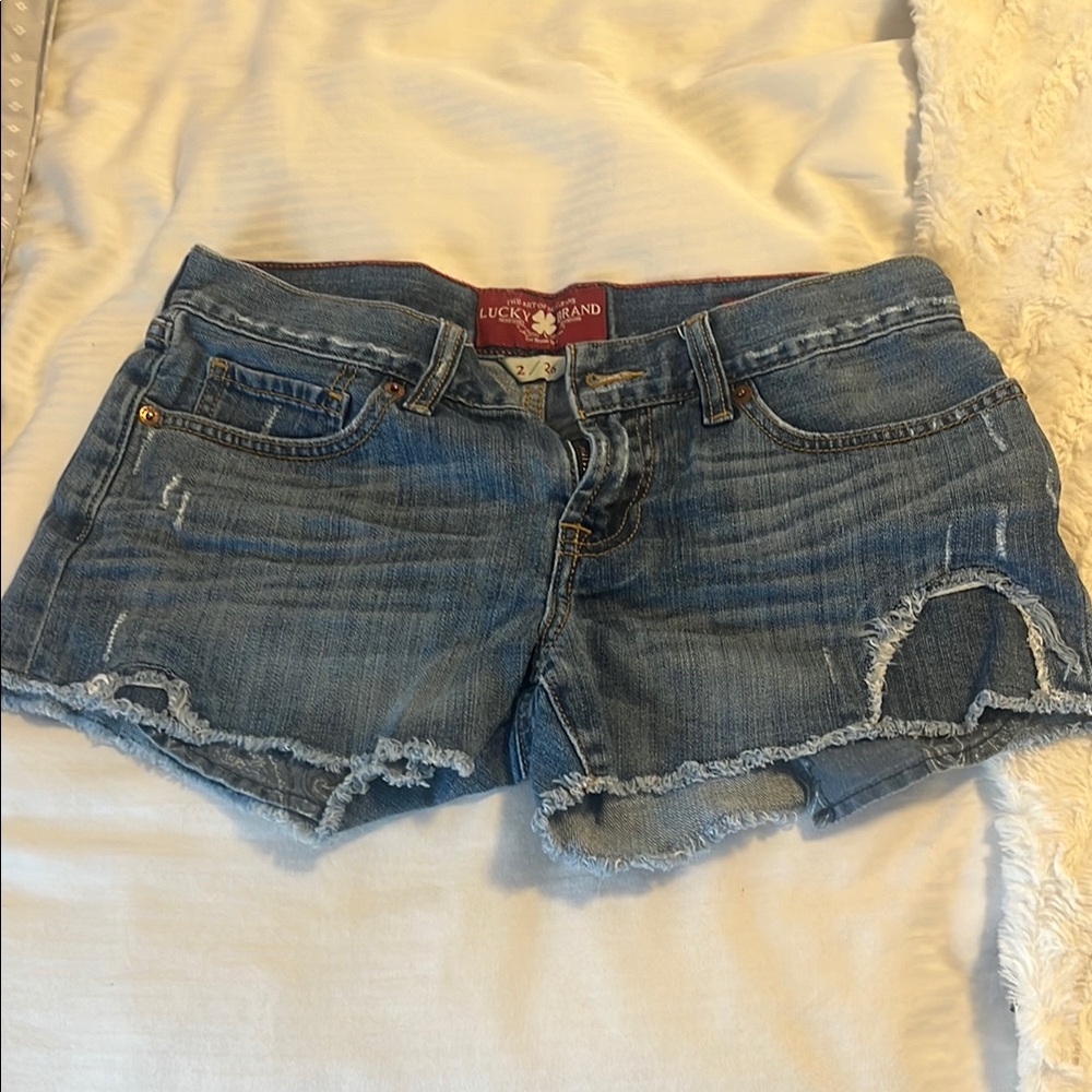 Lucky Brand Women's Blue Denim Shorts